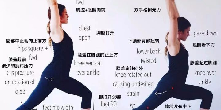 体位法教学–高位起跑与战士一