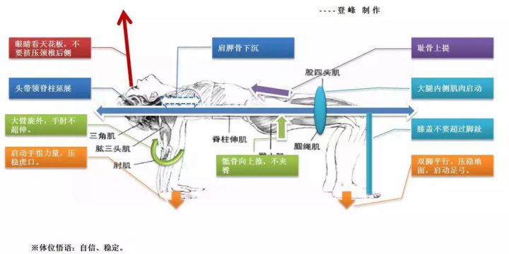 体位法教学~桌子式